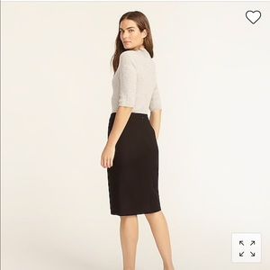 Black J. Crew No. 2 Pencil Skirt (0)